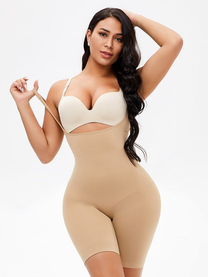 Plus Size Seamless Body Shaper – Waist Slimming, Belly Control & Hip Lifting