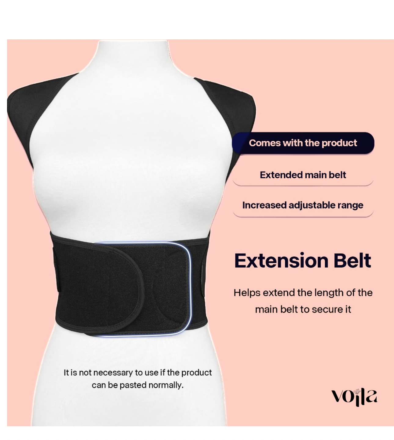 Unisex Anti-Humpback Posture Corrector – Chest Lift Brace for Better Alignment