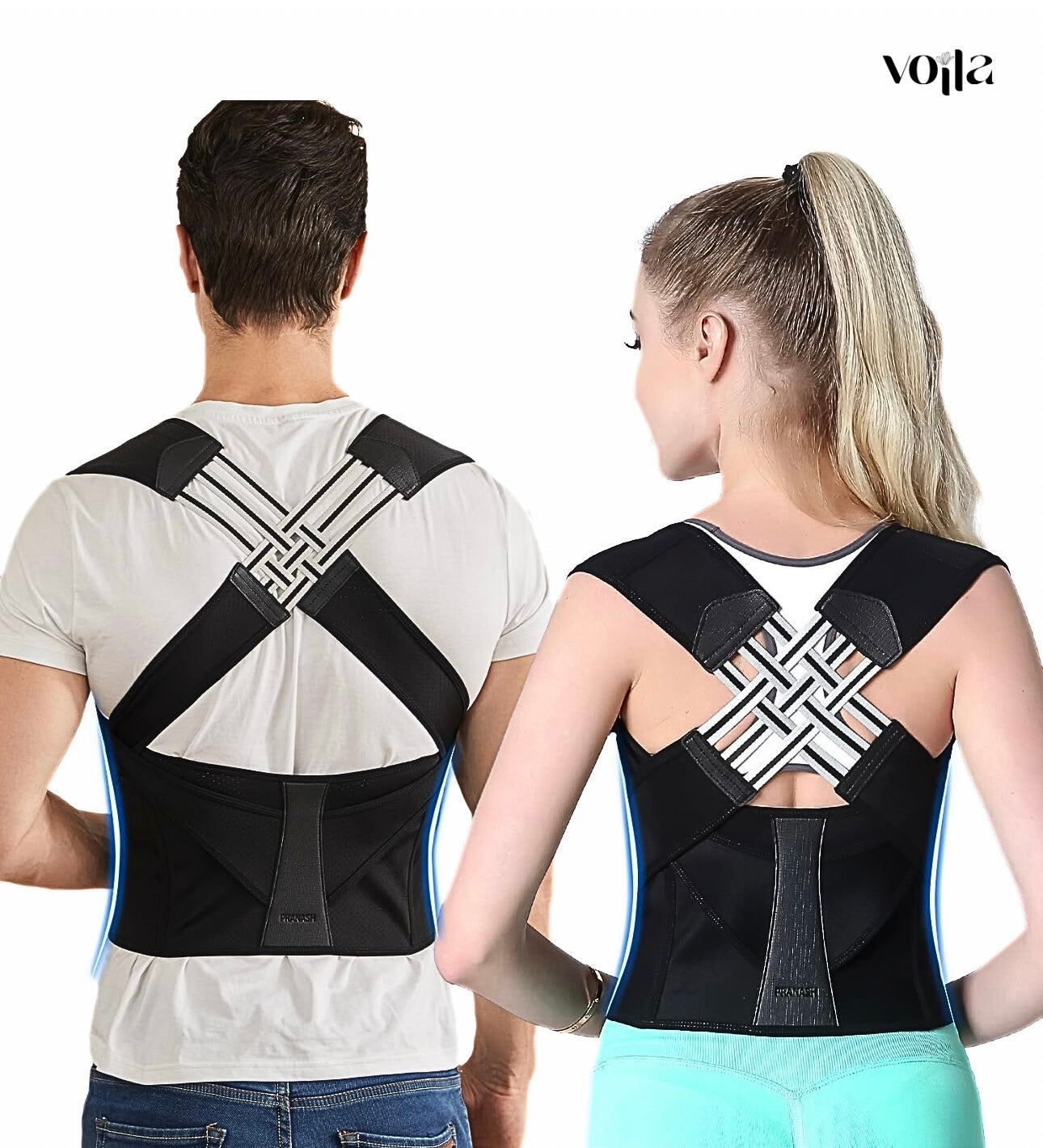 Unisex Anti-Humpback Posture Corrector – Chest Lift Brace for Better Alignment