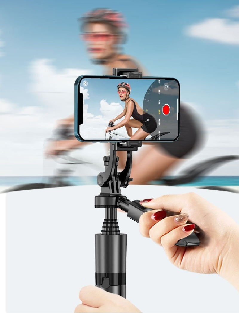 360° Auto Face Tracking Gimbal – AI Smart Phone Holder for Vlogging & Live Streaming