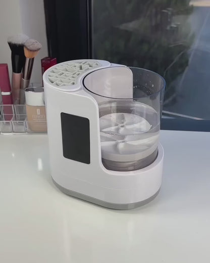 Rechargeable Electric Makeup Brush Cleaner | Automatic Cleaning & Drying Tool